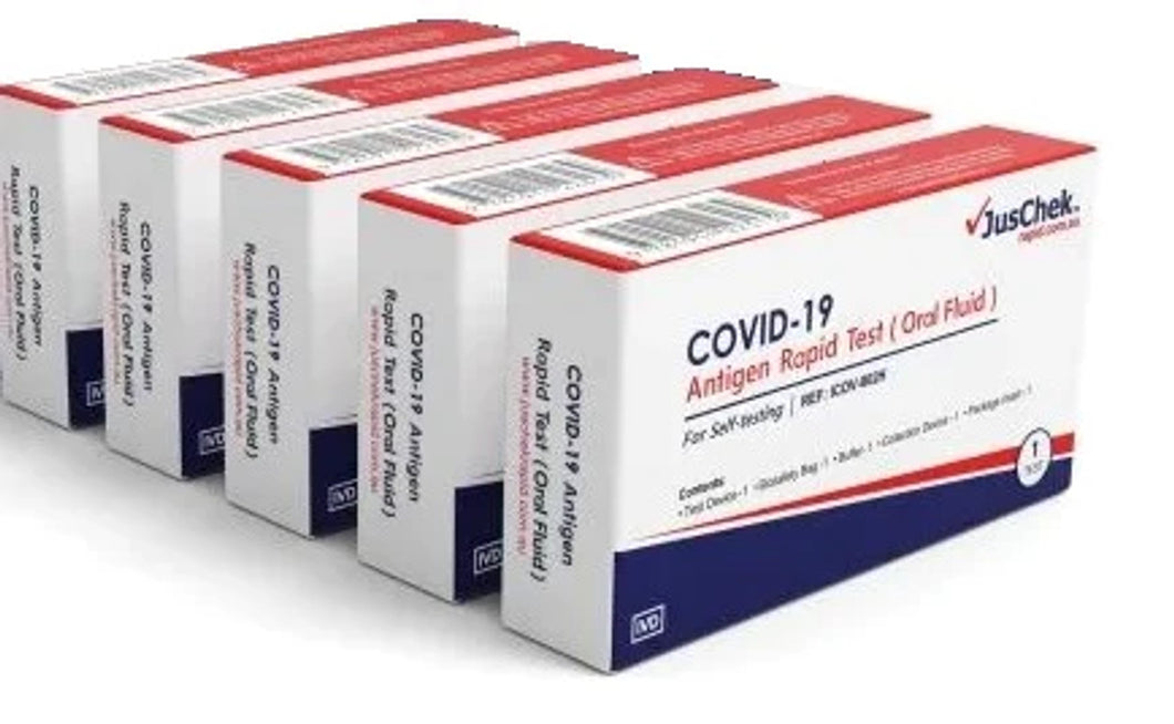 JusChek COVID-19 Rapid Saliva Self Test