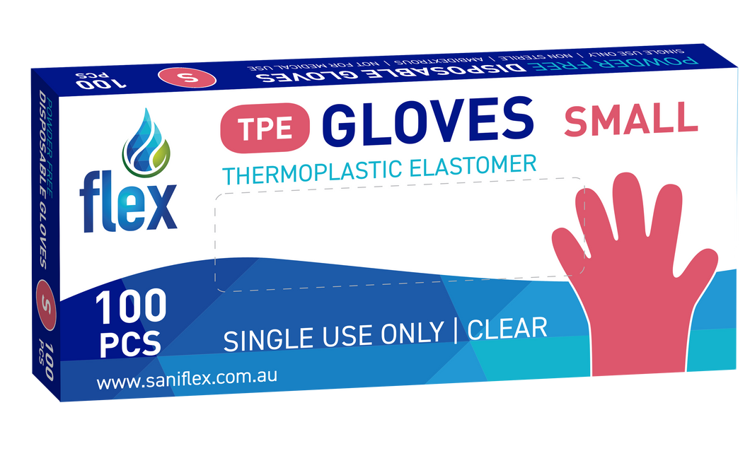 Gloves TPE Thermoplastic Disposable/ 100