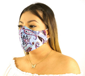 Cotton Face Masks 3 Pack Retail Quality (Made in USA)