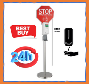 Sanitiser Dispenser Auto & Stand Duo Kit