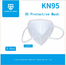 Load image into Gallery viewer, Face Mask KN95 Box of 5

