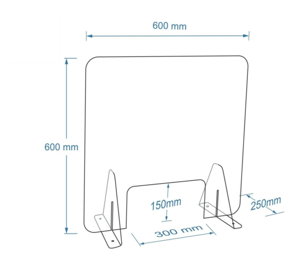 Protective Screens 600x600mm - Image 7