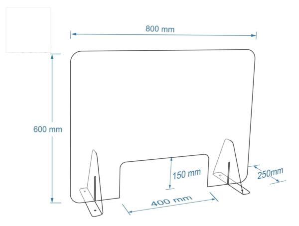 Protective Screens 800Wx600Hmm - Image 5