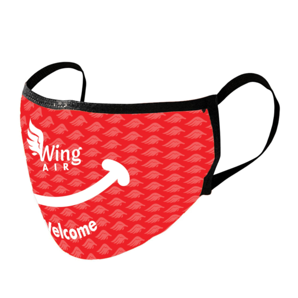 Sublimated Cotton Face Mask - Image 3